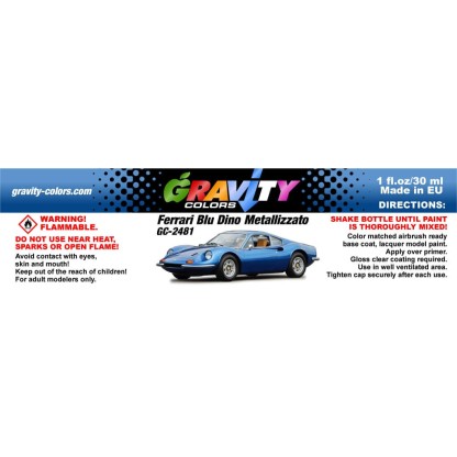Ferrari Blu Dino Metallizzato  2