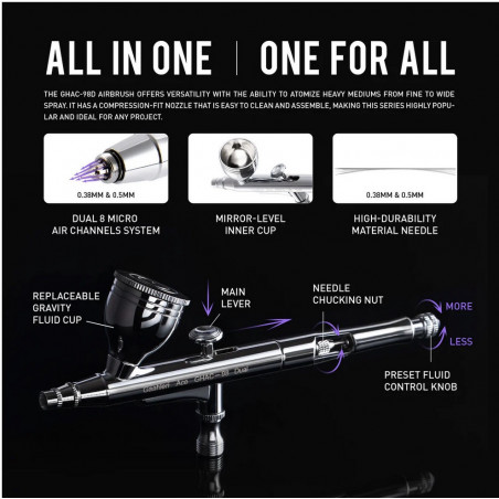 GHAC-98D Ace Series Airbrush
