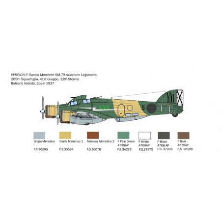 S.79 Sparviero Bomber version