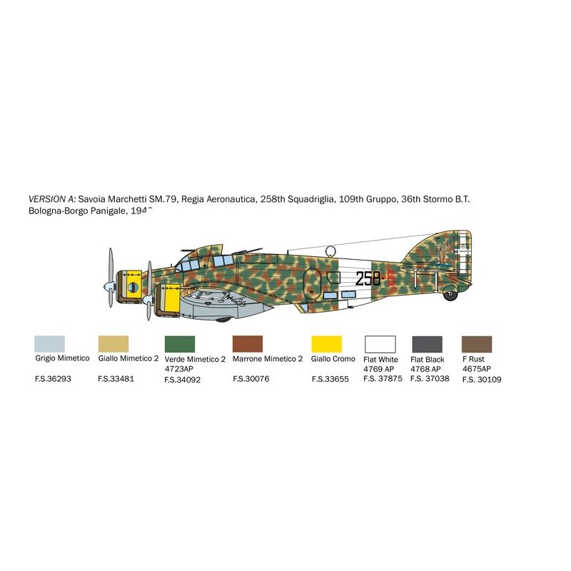 S.79 Sparviero Bomber version