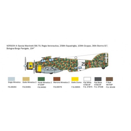 S.79 Sparviero Bomber version