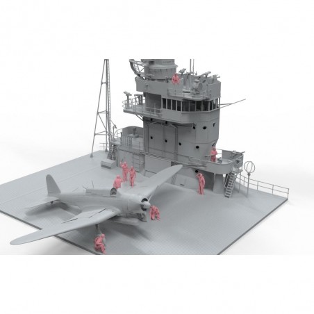 set of 8 resin figures for Akagi and Nakajima