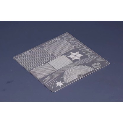 (Lines Geometry) MASK CUTTING MAT(304 stainless steel) 2
