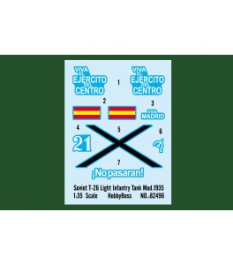 Soviet T-26 Light Infantry Tank Mod.1935 1/35