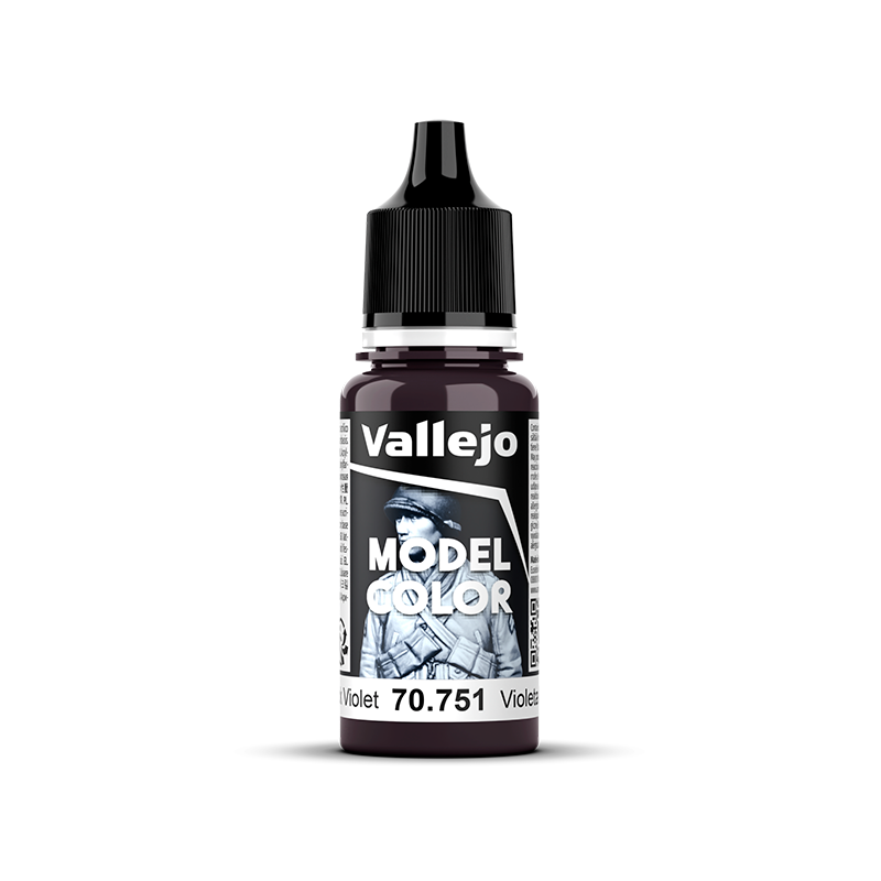 Model Color 054 - Violeta Negro 18ml