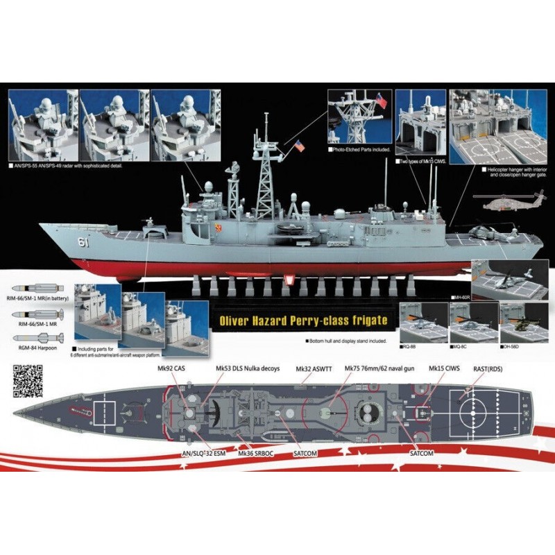  US Navy Oliver Hazard Perry Class Frigate
