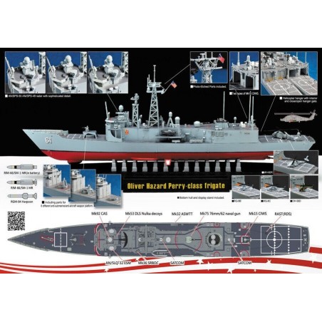  US Navy Oliver Hazard Perry Class Frigate