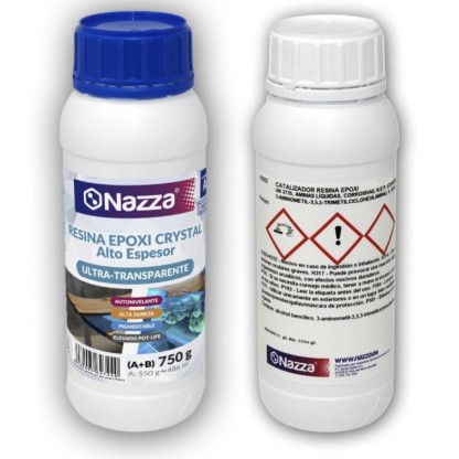 Resina Epoxi Cristal de Alto Grosor