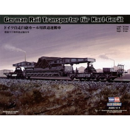 German Railway Carrier Wagon 1/72