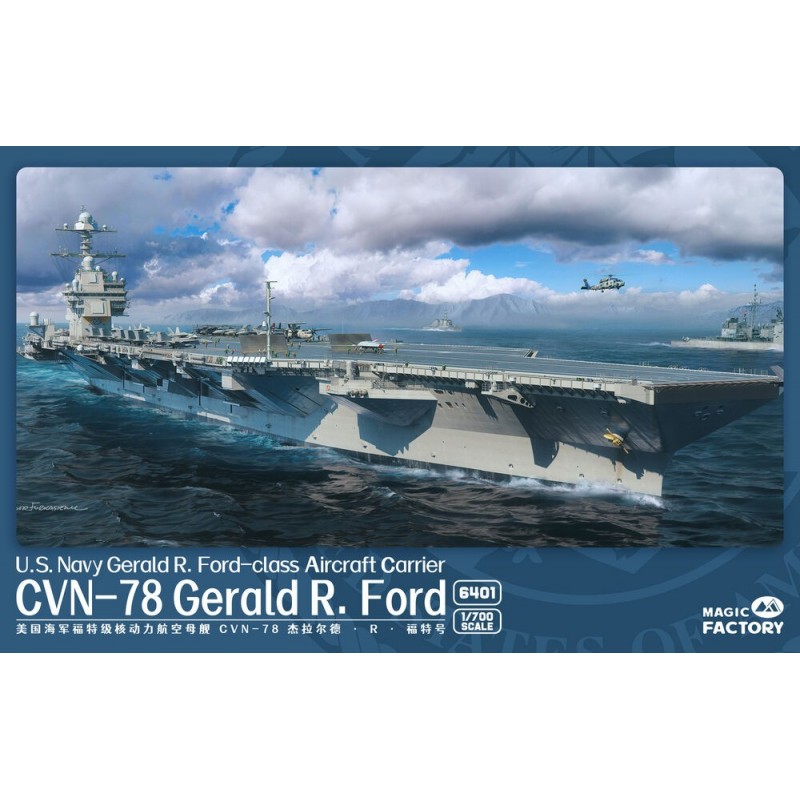 U.S. Navy Gerald R. Ford-class Aircraft Carrier- USS Gerald R. Ford CVN-78