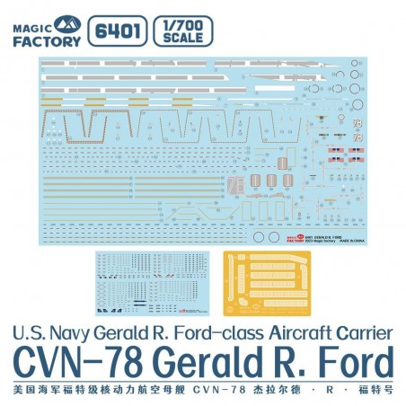 U.S. Navy Gerald R. Ford-class Aircraft Carrier- USS Gerald R. Ford CVN-78
