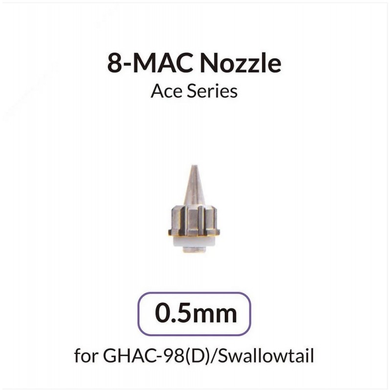 Airbrush 0.5mm Nozzle of Quick Self-Centering Structure for Ace Series