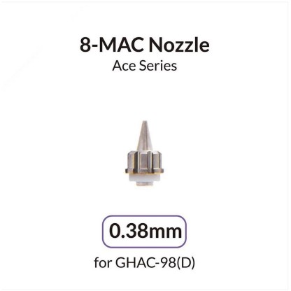 Airbrush 0.38mm Nozzle of Quick Self-Centering Structure for Ace Series