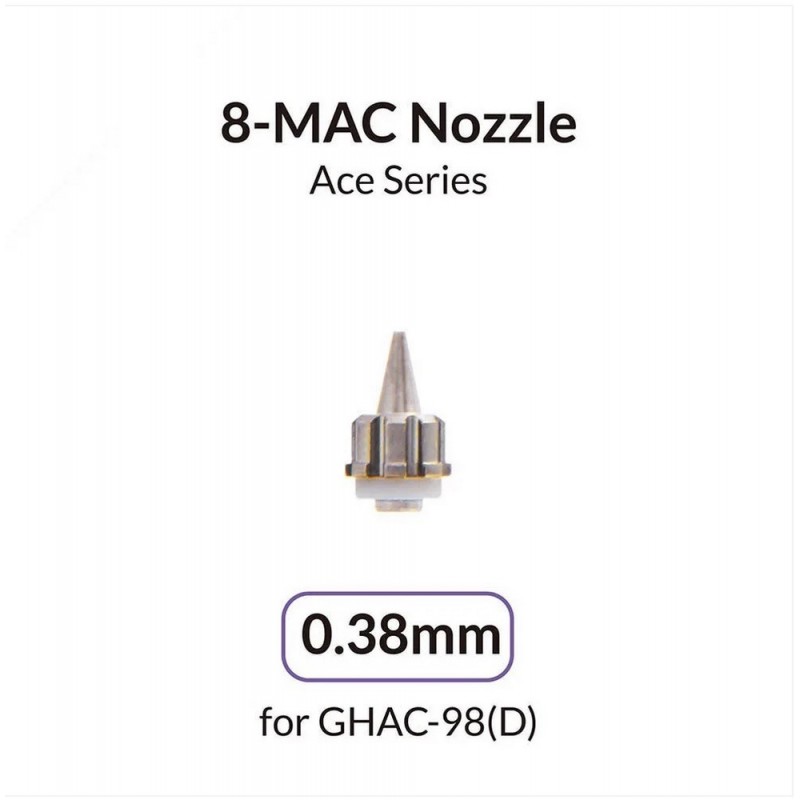 Airbrush 0.38mm Nozzle of Quick Self-Centering Structure for Ace Series