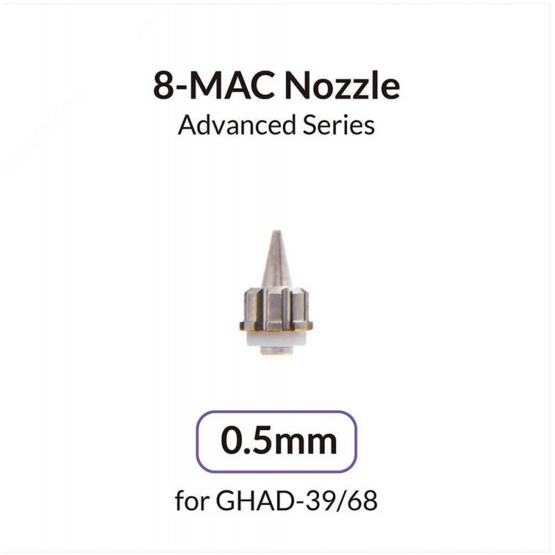 Airbrush 0.5mm Nozzle of Quick Self-Centering Structure for Advanced Series