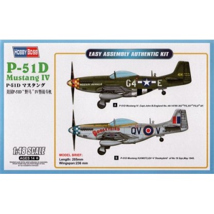 North-American P-51D Mustang IV 1/48