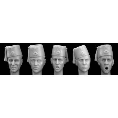 CABEZAS CON GESTOS CON GORRO 13 SS