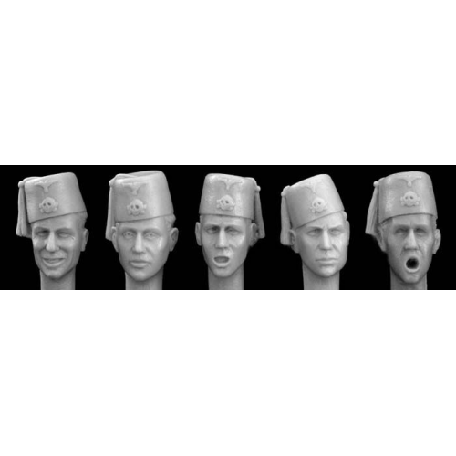 CABEZAS CON GESTOS CON GORRO 13 SS