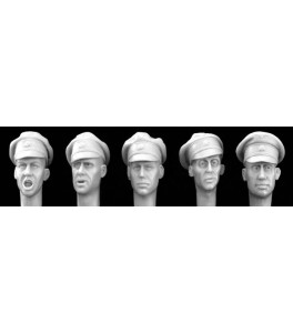 CABEZAS ALEMANAS OFICIAL SS 1/35