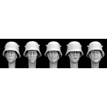 WEARING M18 GERMAN STEEL HELMET