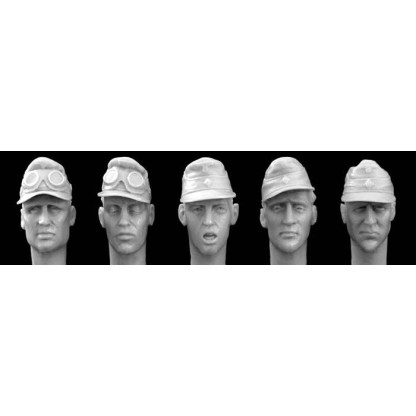 Different heads Africakorps peaked caps/