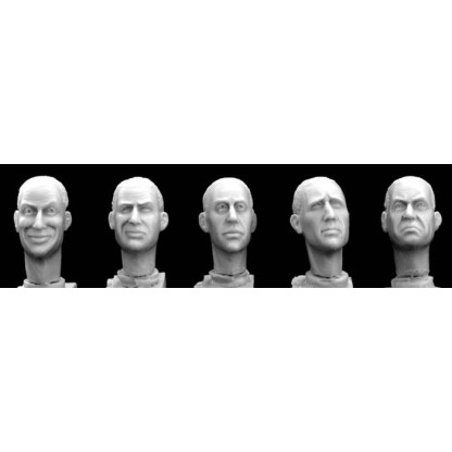 BAREHEADS (CARACTER HEADS) (5) 1/35
