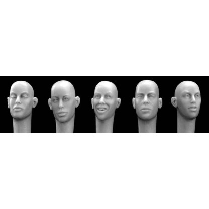 FEMALE HEADS SIN PELO