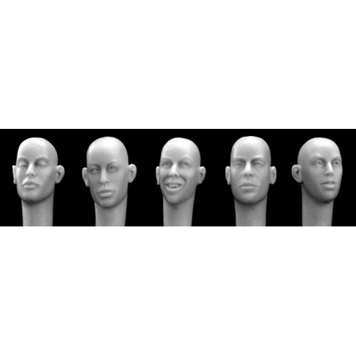 FEMALE HEADS SIN PELO