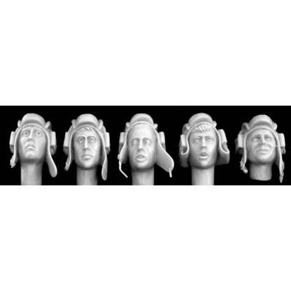 SOVIET WW2 SOFT TANKER HELMETS