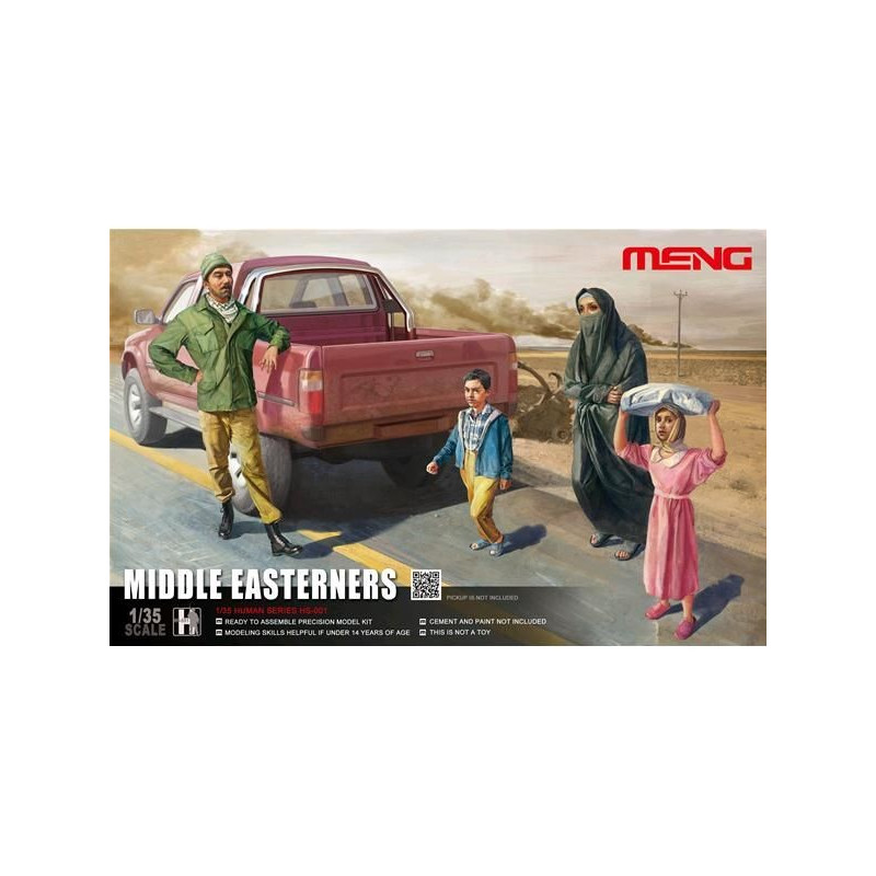 Middle Easterners in the Street 1/35