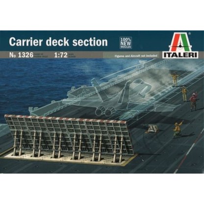SECCION DE CUBIERTA DE UN PORTAAVIONES 1/72 23,5X40,5 CTMS