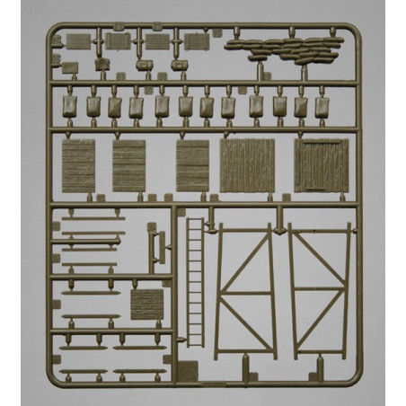 SET DE CONSTRUCCIONES PARA CAMPO DE BATALLA 1/72