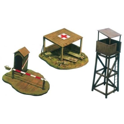 SET DE CONSTRUCCIONES PARA CAMPO DE BATALLA 1/72