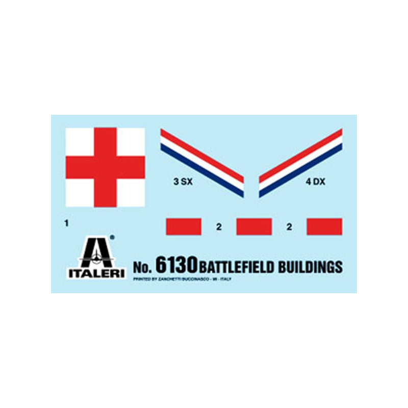 SET DE CONSTRUCCIONES PARA CAMPO DE BATALLA 1/72