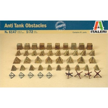 OBSTACULOS ANTITANQUES 1/72