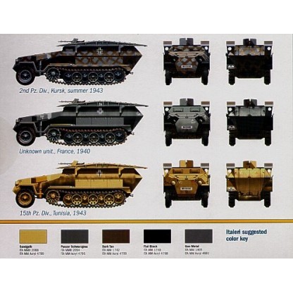 Sd.Kfz.251/7 Pionierpanzerwagen 1/72 2