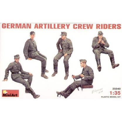German Artillery Crew Riders 1/35