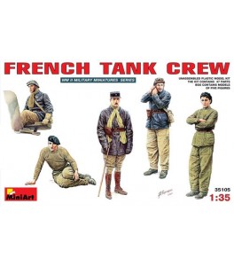 French Tank Crew 1/35