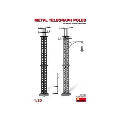 POSTE TELEGRÁFICO EN METAL 1/35