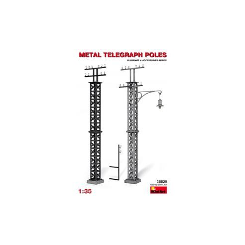 POSTE TELEGRÁFICO EN METAL 1/35