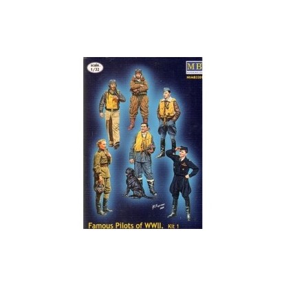 PILOTOS FAMOSOS WWII 1/32