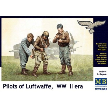 Pilots of Luftwaffe, WWII Era 1/32