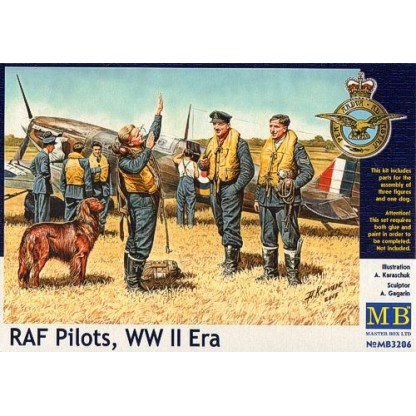 RAF Pilots, WW II Era 1/32