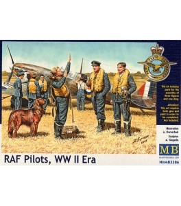 RAF Pilots, WW II Era 1/32