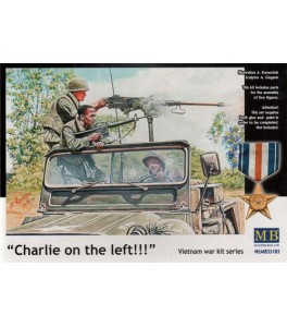 Charlie on the left' 3 x Jeep crew and 2 x Viet Cong Fighters 1/35