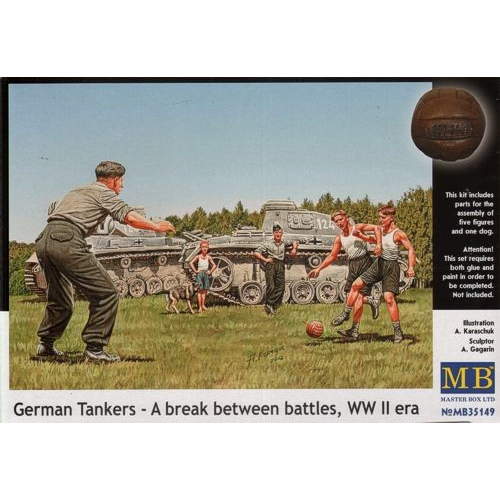 German Tankers - A Break between battles 1/35