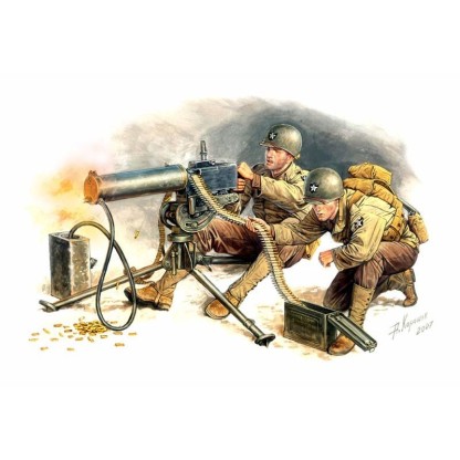 U.S. MACHINE GUNNERS EUROPE 1944, 1/35 MB