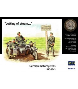 German motorcyclists, 1940-1943 1/35