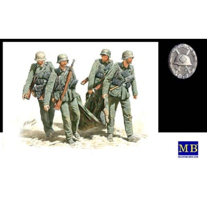 Casualty Evacuation, German Infantry, 1/35