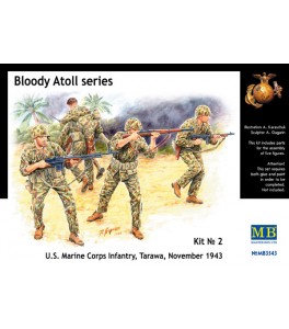 'Bloody Atol' U.S. Marine Corps Infantry, Tarawa 1/35